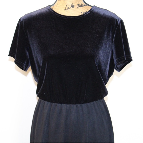 Vtg E.D. Michaels Melanie Drucker Velour Jumpsuit Cropped Jacket Women’s S/M - Picture 7 of 13